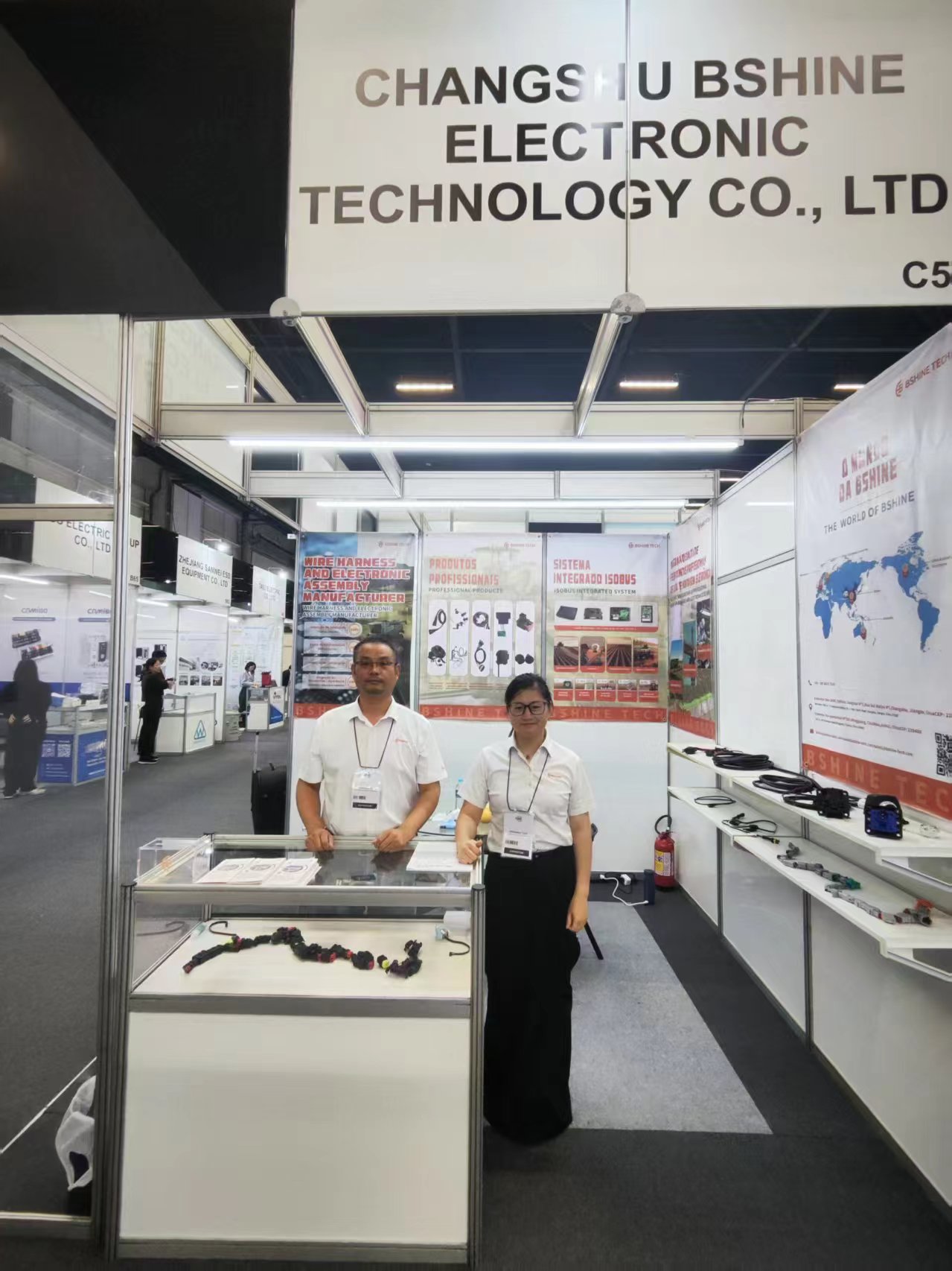 Changshu Bshine Electronic Technology Co., Ltd. Сияет на 2025 -м выставке Fiee Fiee выставки